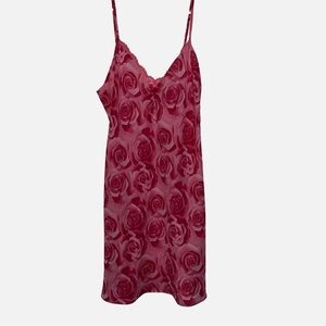Y2K CRUZ in pink passion night slip/gown
